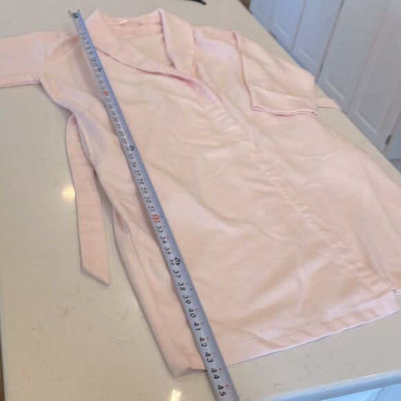 Raeshmi Bamboo Silk Story Cotton Midi Robe Petal Pink Size L/XL - Picture 9 of 10